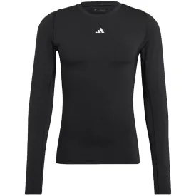 Adidas Techfit Aeroready Long Sleeve Tee Black Hp0626 L