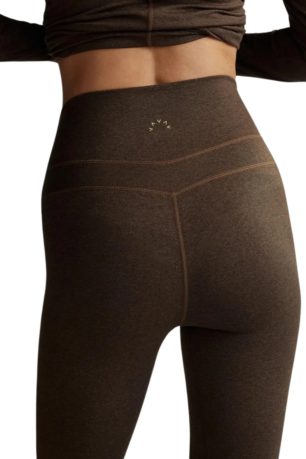 Always Warm Base Layer Legging, Deep Chocolate Marl