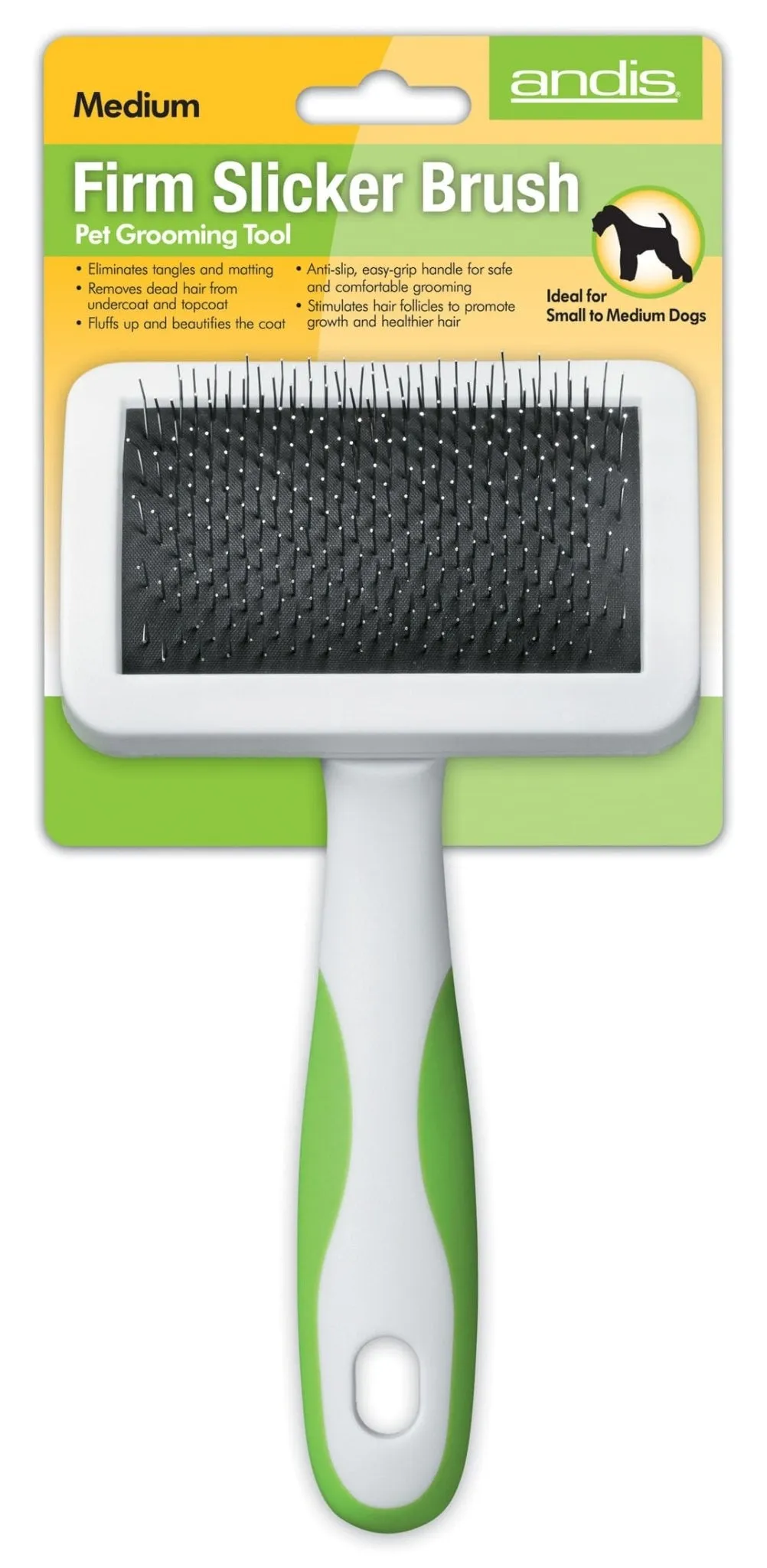 Andis Medium Firm Slicker Brush