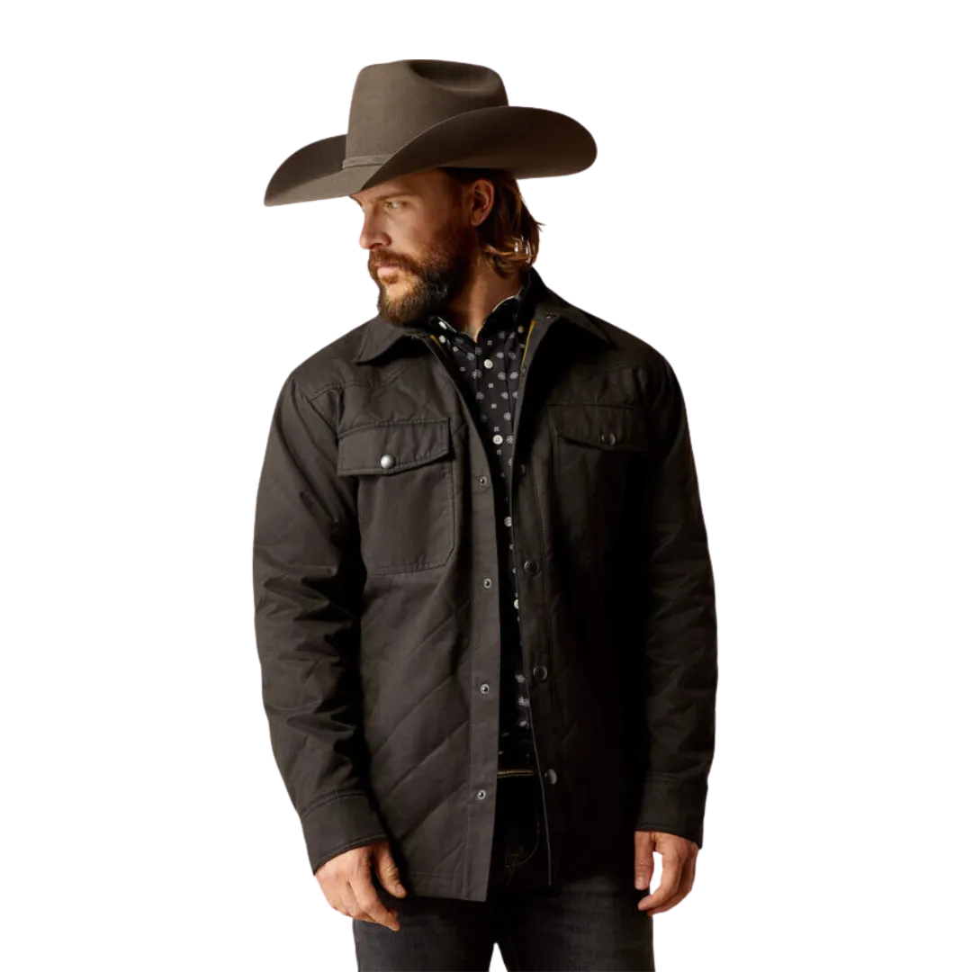 Ariat Men's Grizzly Shirt Black Jacket