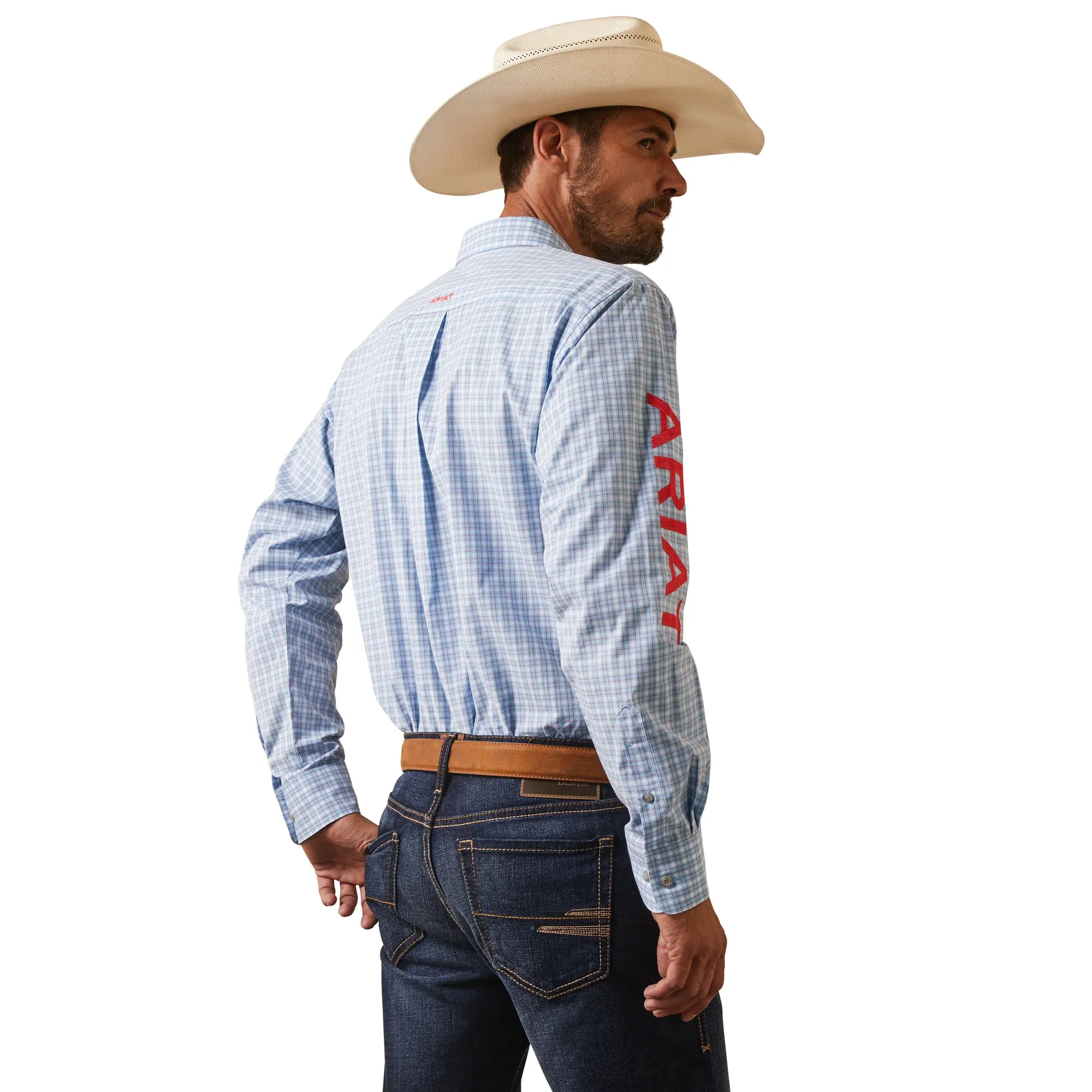 ARIAT Men's Pro Series Team Hylton Fitted Shirt