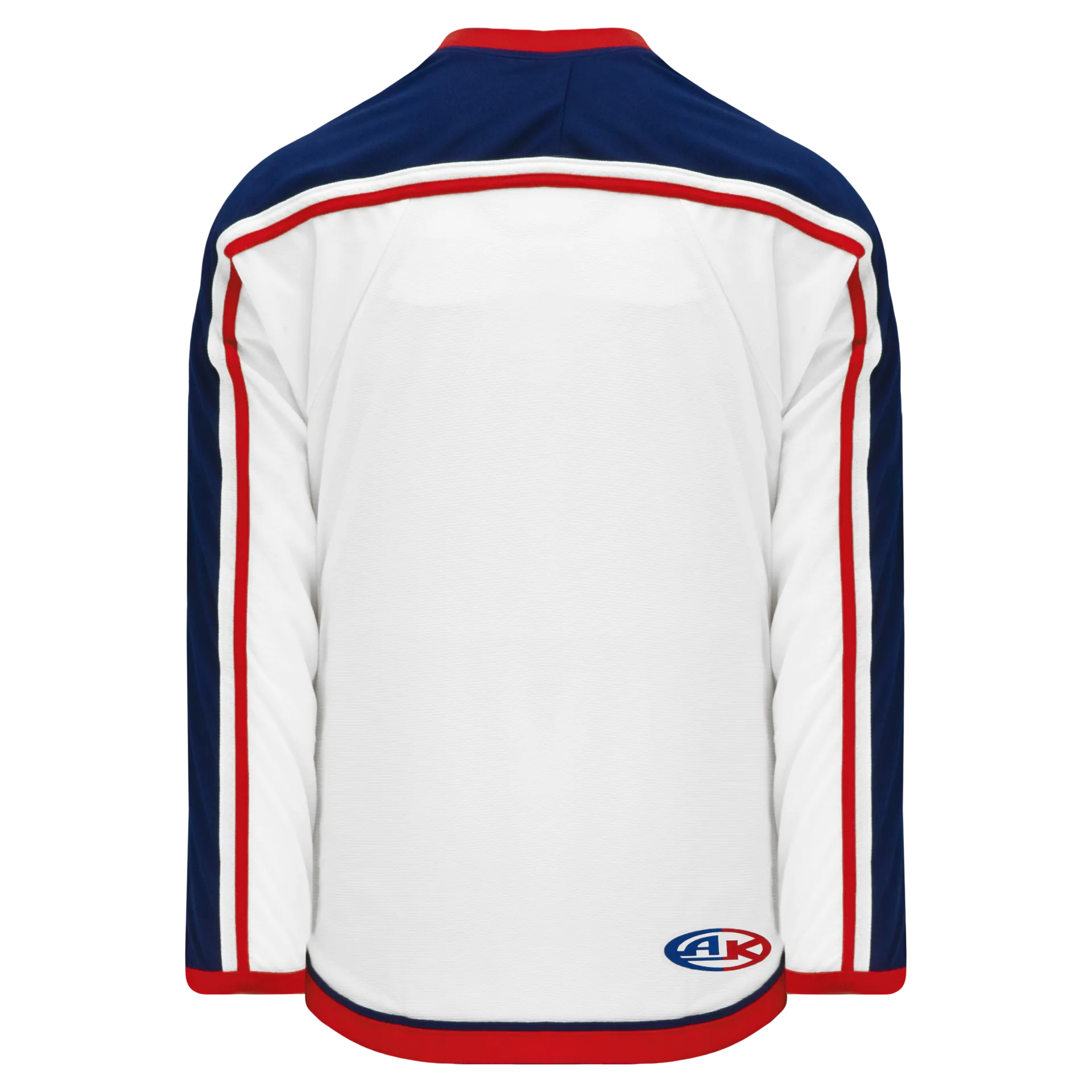 Athletic Knit (AK) H550BA-CLM891B Adult 2010 Columbus Blue Jackets White Hockey Jersey