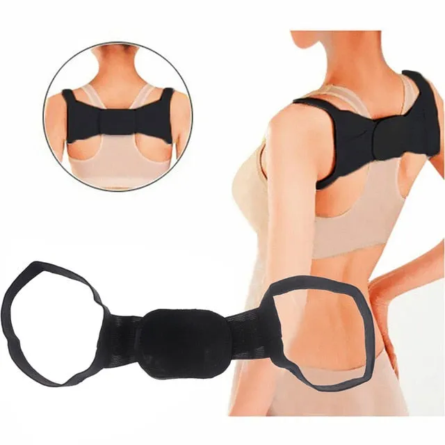 Back Shoulder Posture Corrector Massager Shapewear Chest Belt