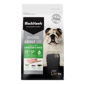 Black Hawk Original Adult Chicken and Rice Dry Dog Food