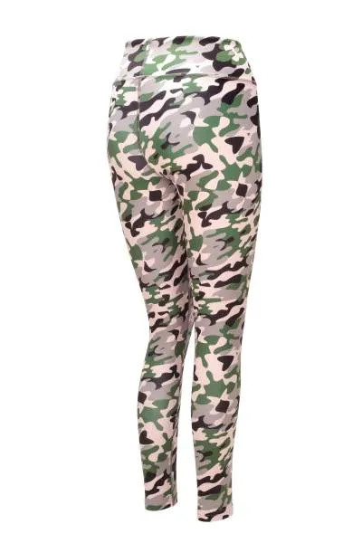 Camo Chameleon - Camo Print Womens Yoga Leggings