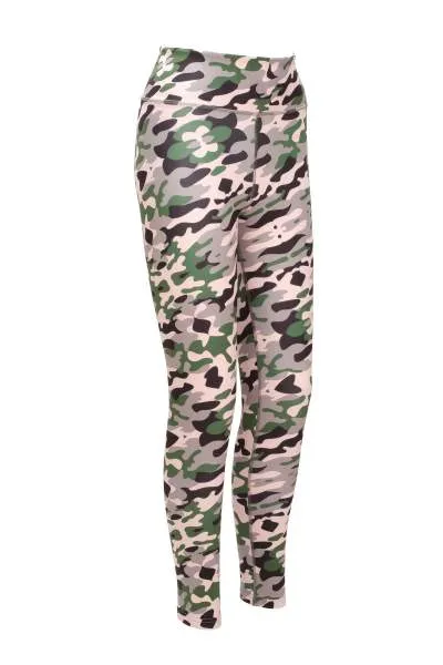 Camo Chameleon - Camo Print Womens Yoga Leggings