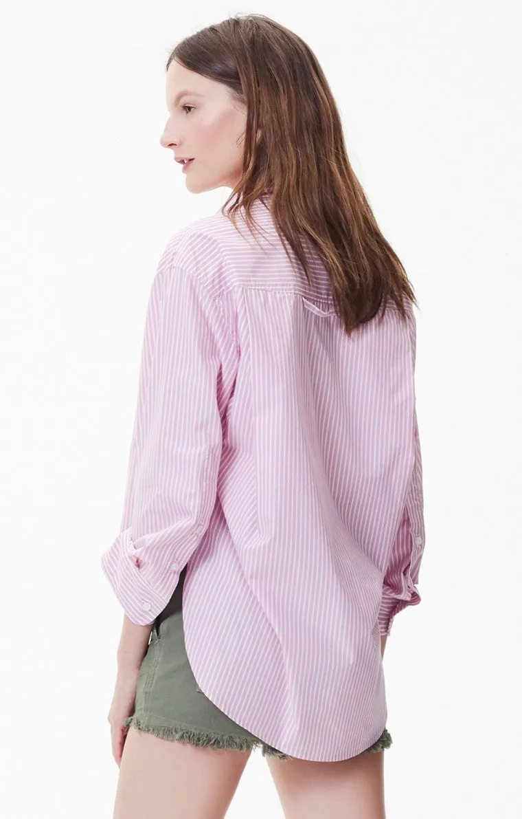 Citizens of Humanity - Kayla Shirt in Pink Stripe