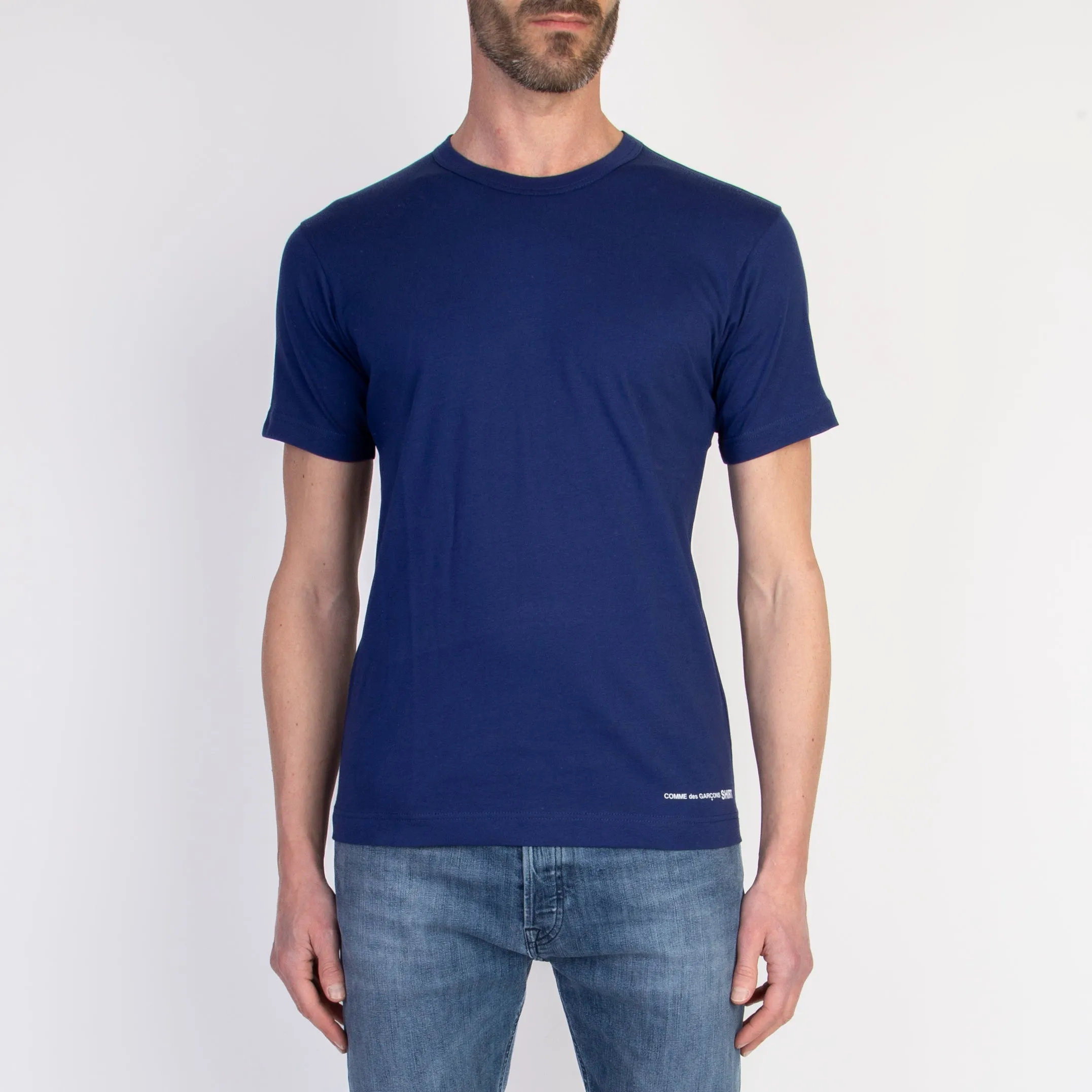 COMME DES GARCONS T-SHIRT FM-T020-S24 NAVY