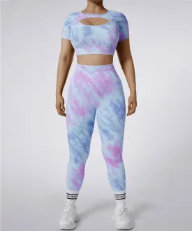 Cotton Candy Seamless Legging Set