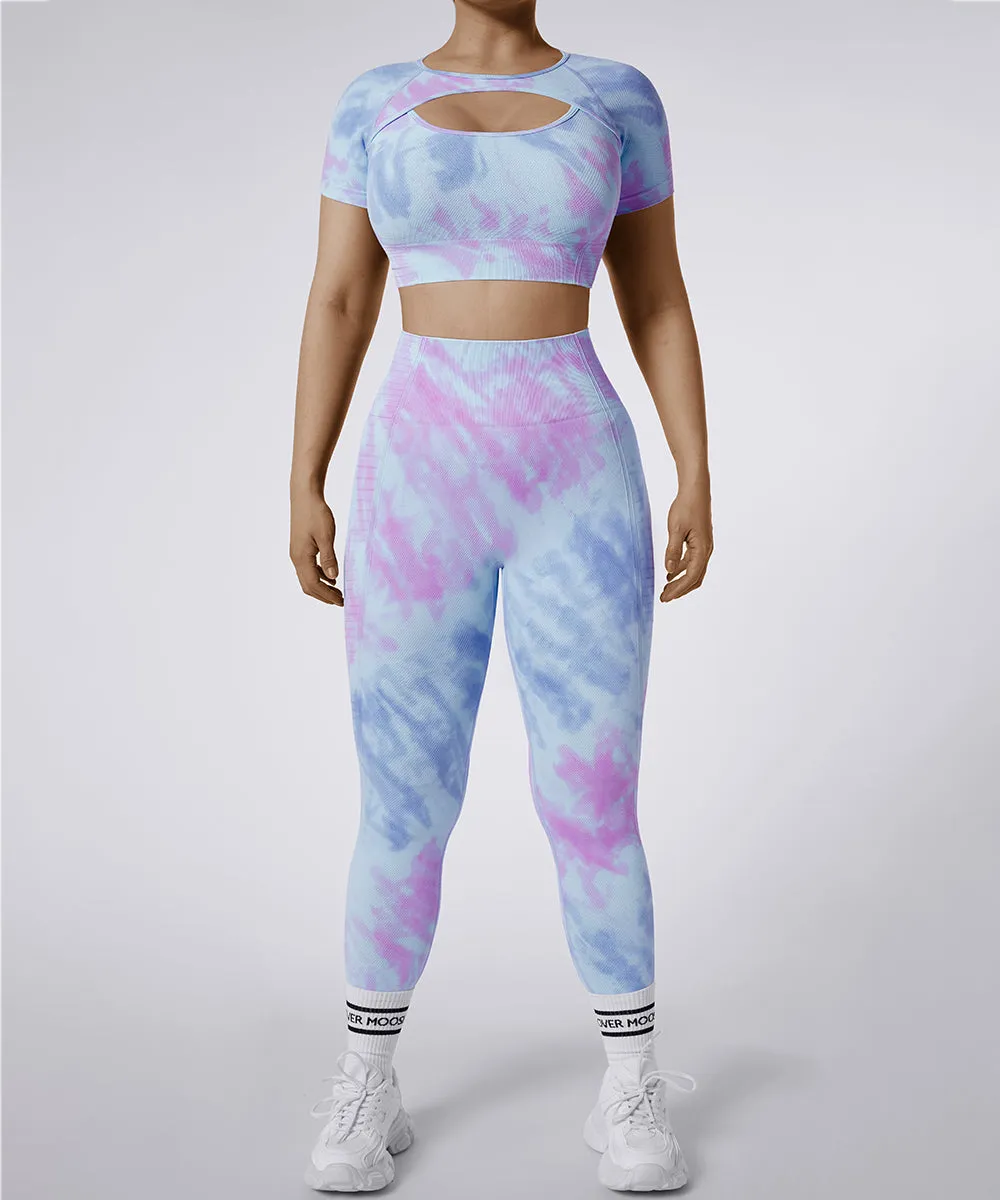 Cotton Candy Seamless Legging Set