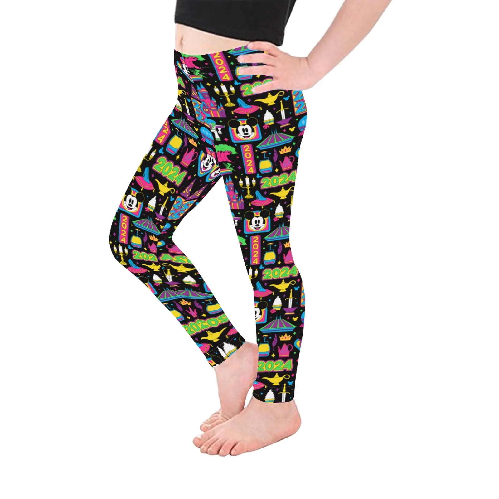 Disney 2024 Dark Kid's Leggings