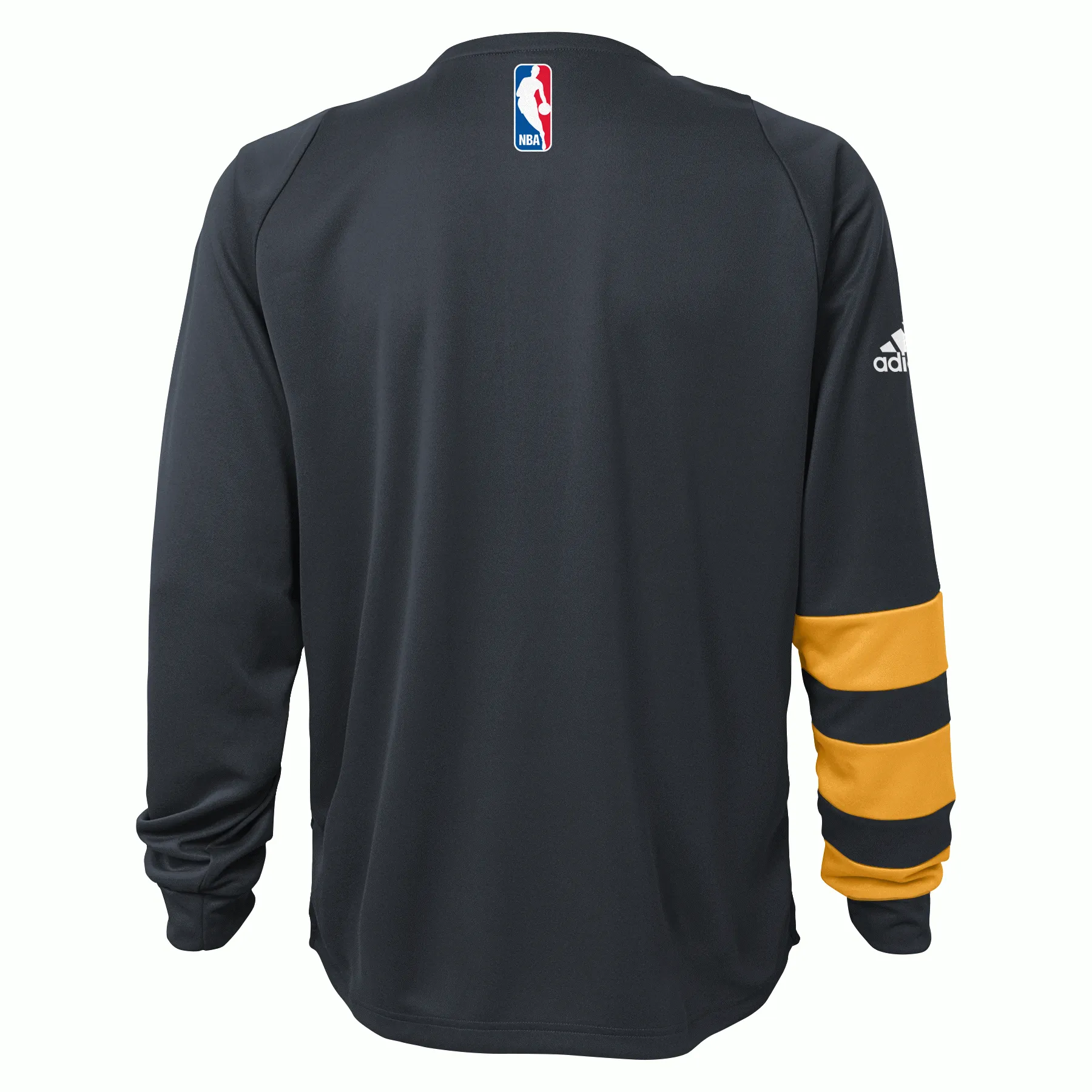 Golden State Warriors On Court Gray Long Sleeve Shooter