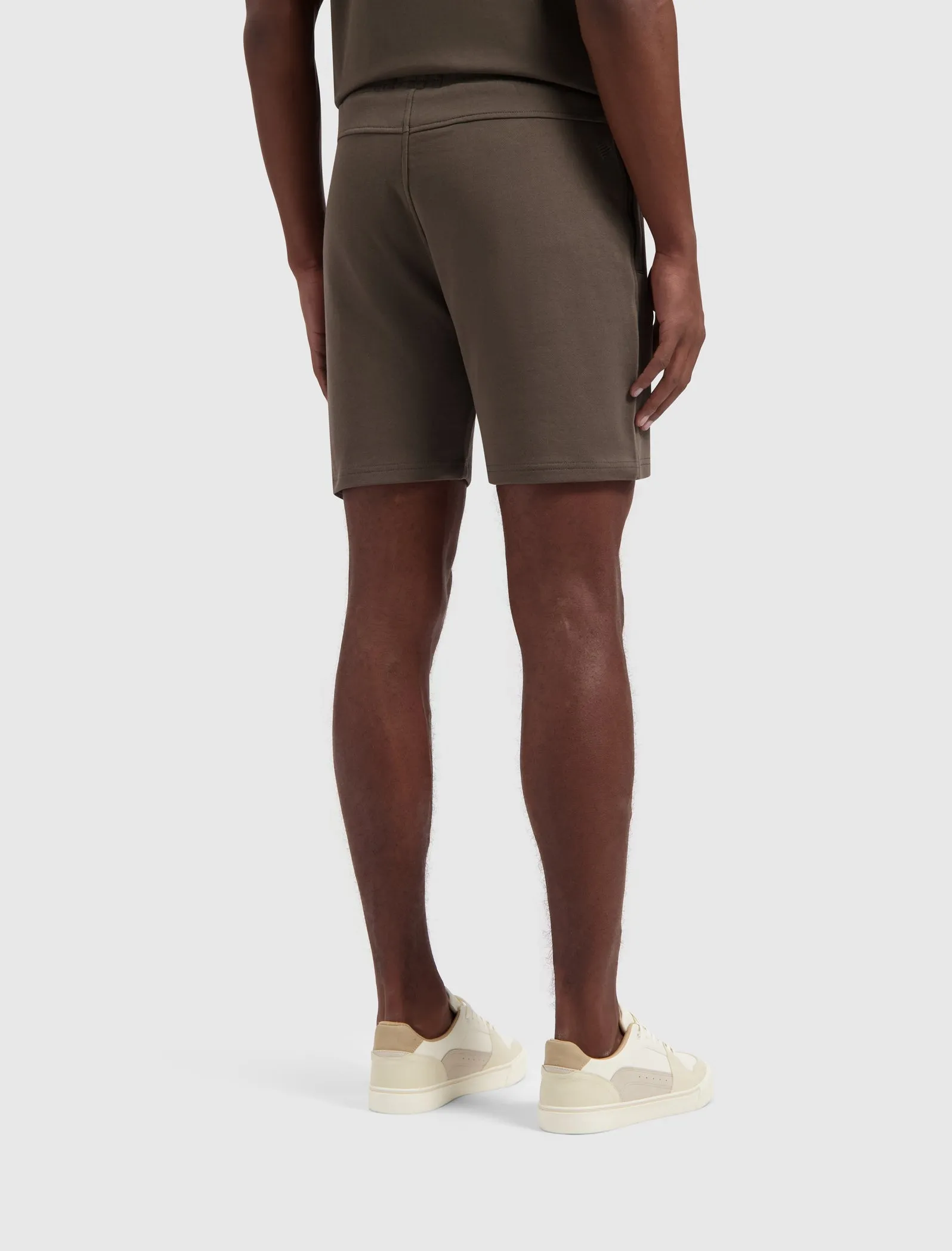 HD Logo Sweat Shorts | Brown