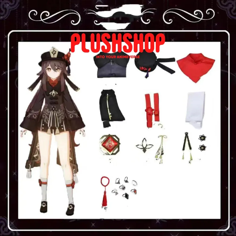 Hutao Cosplay Costume Full Set