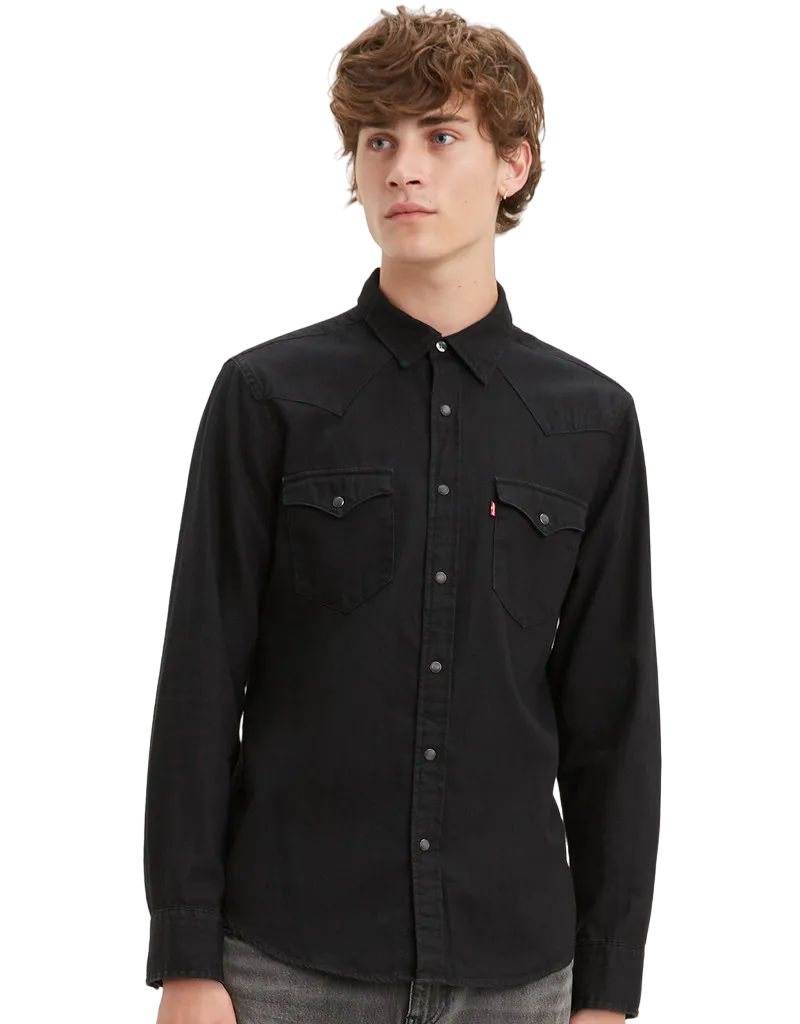 Levi's Men's Classic Standard Black Shirt