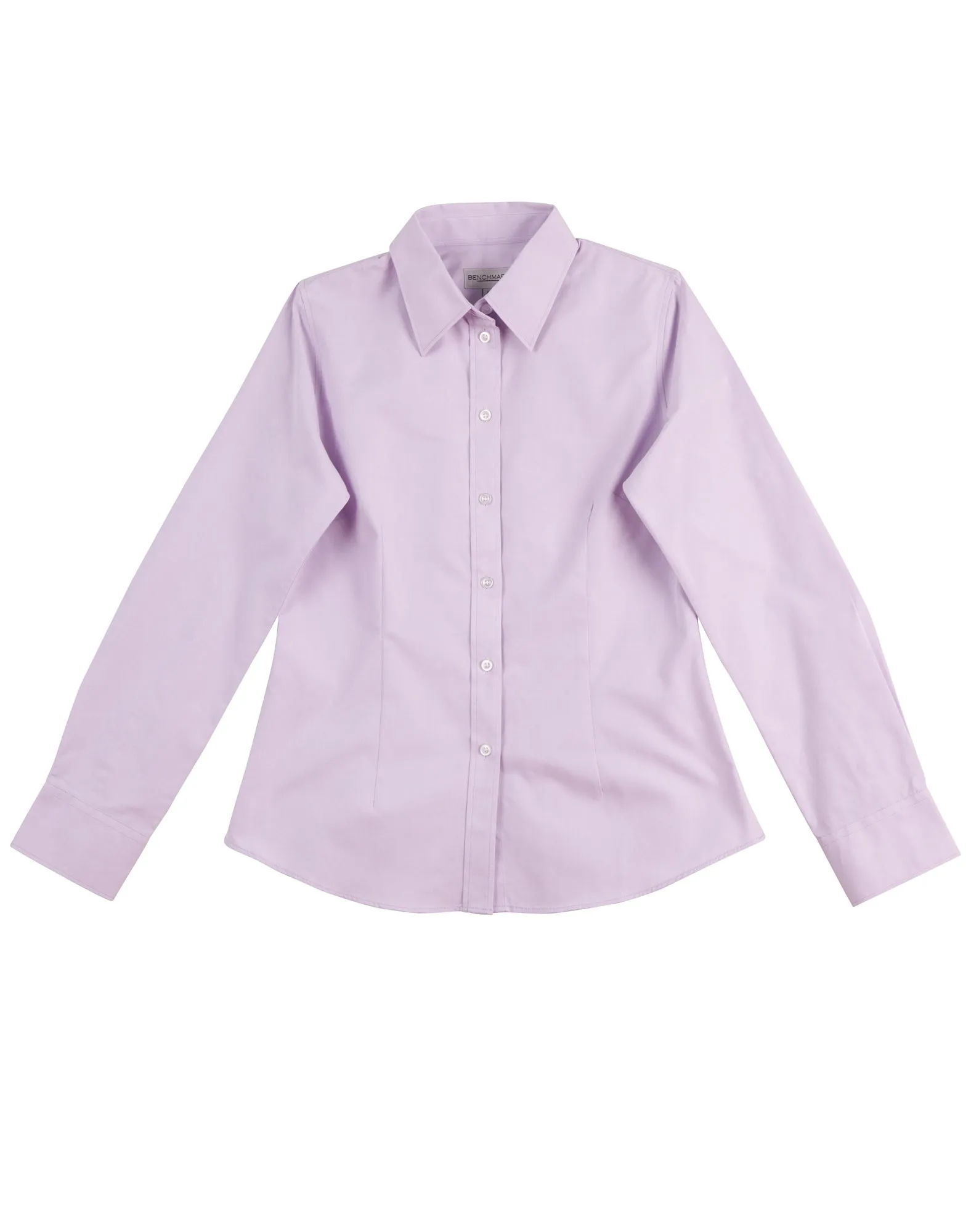 M8040L Women's CVC Oxford Long Sleeve Shirt