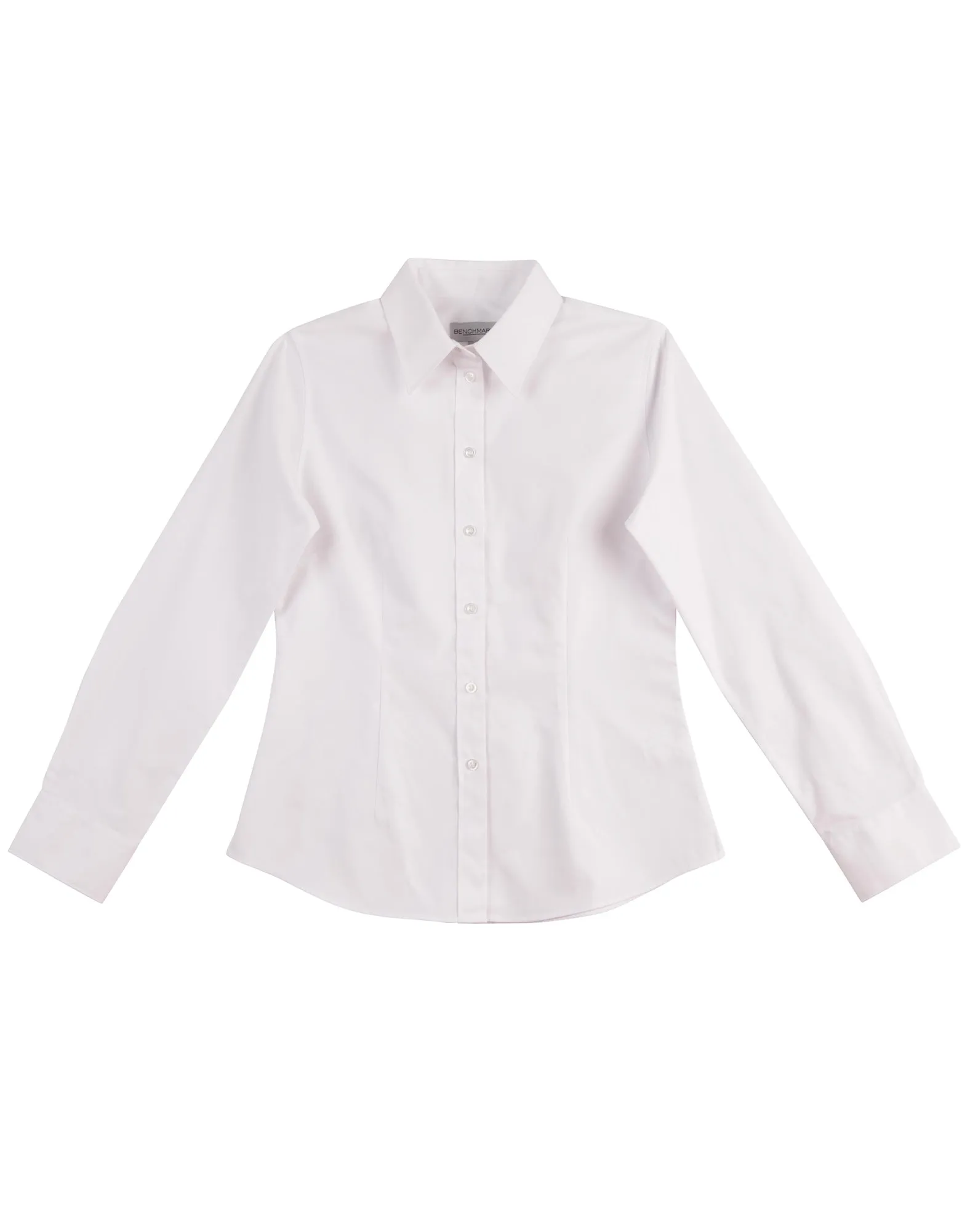 M8040L Women's CVC Oxford Long Sleeve Shirt