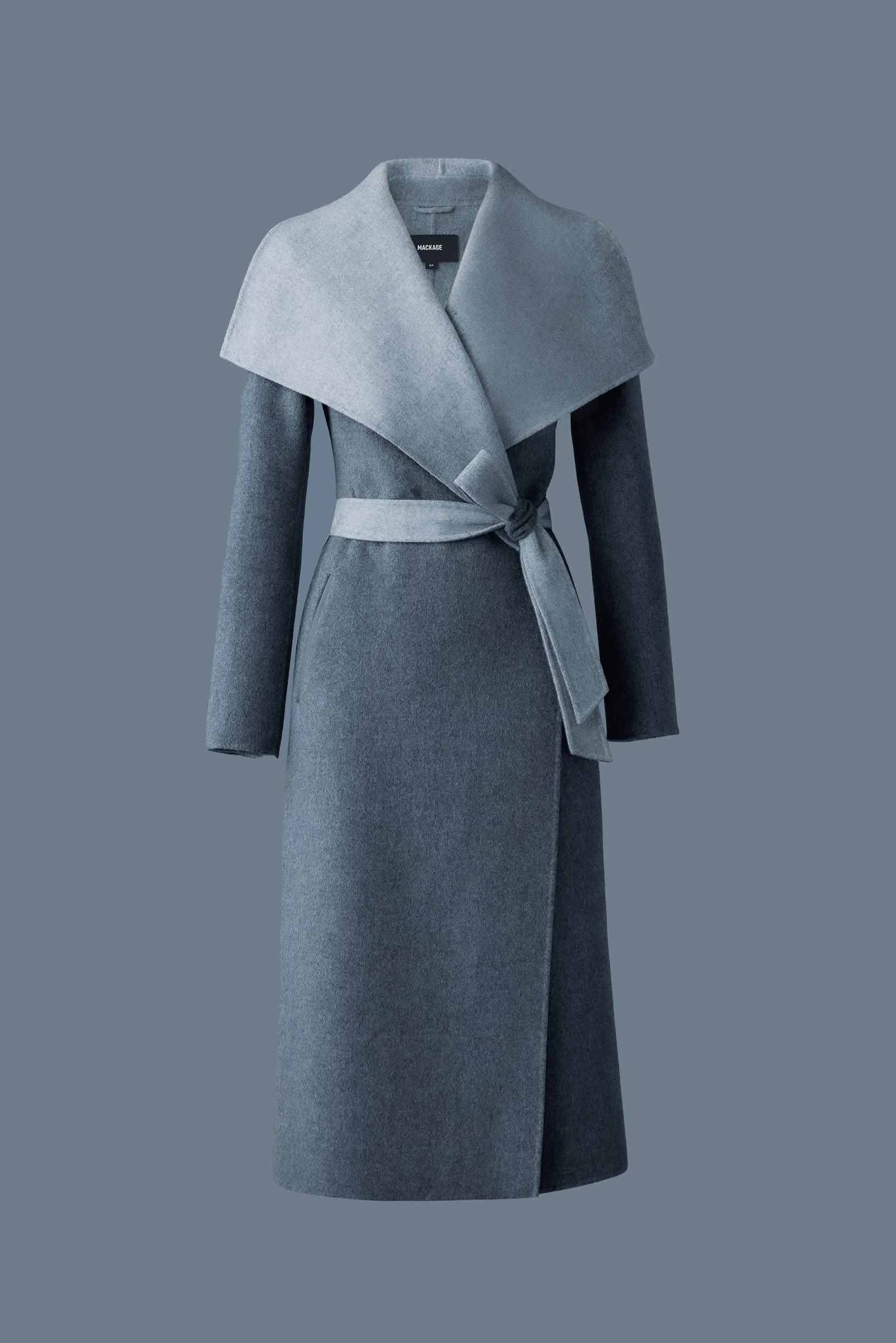 Mackage - Mai Coat in Carbon/Light Grey