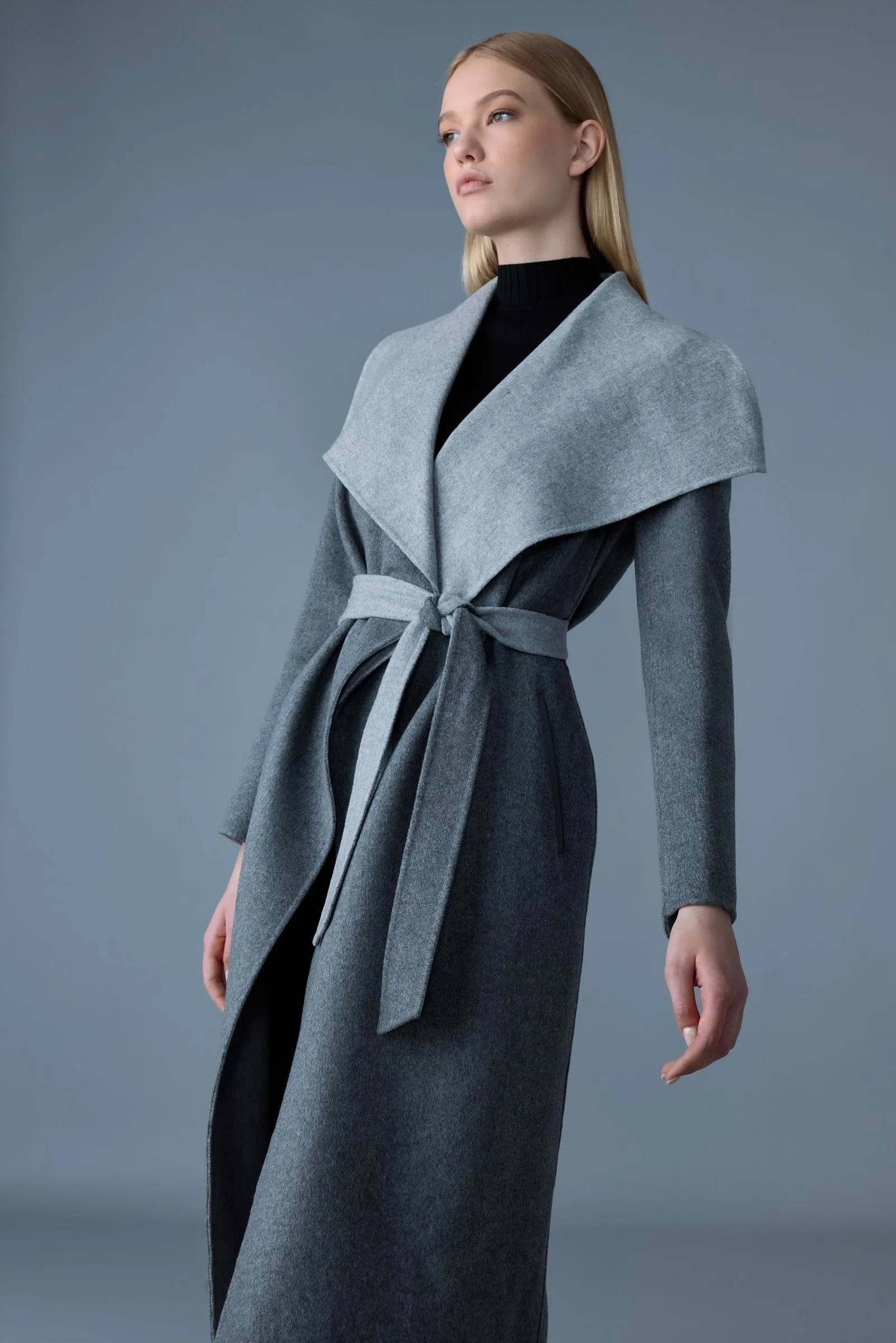 Mackage - Mai Coat in Carbon/Light Grey