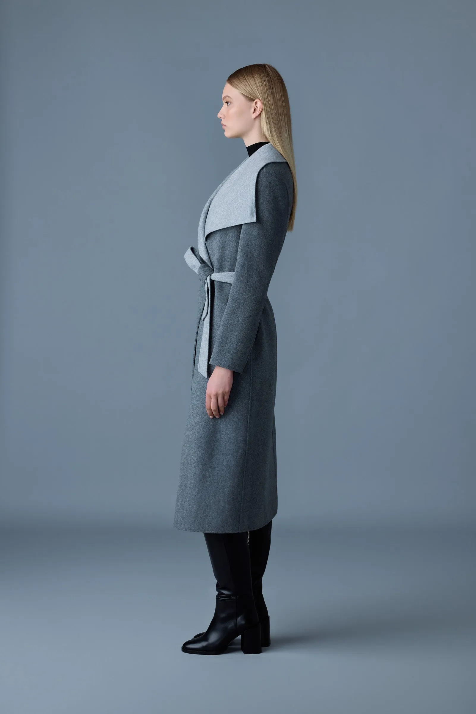 Mackage - Mai Coat in Carbon/Light Grey