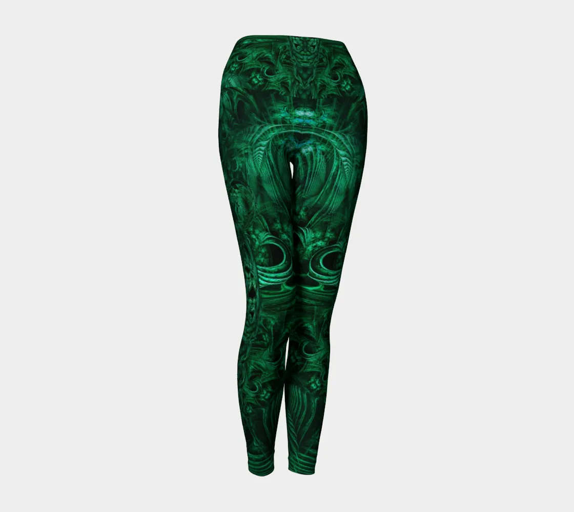 Meganeuropsis High Waist Leggings