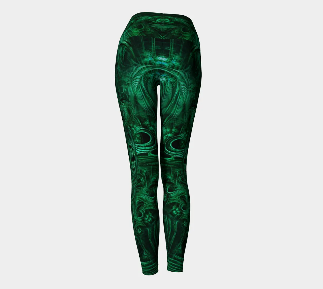 Meganeuropsis High Waist Leggings