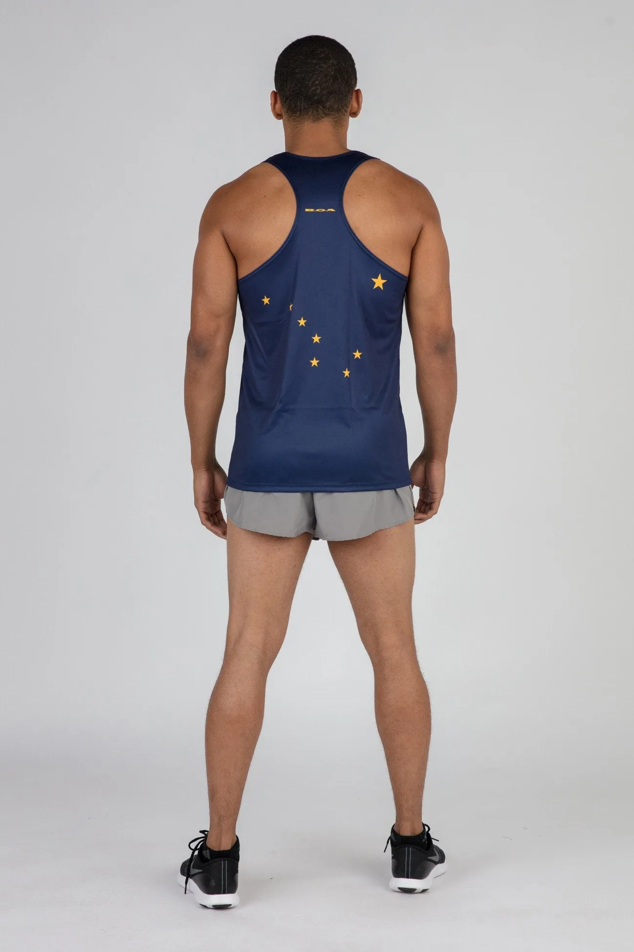 Men's Competitor Lite Printed Singlet [A-B] - Alaska