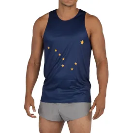 Men's Competitor Lite Printed Singlet [A-B] - Alaska