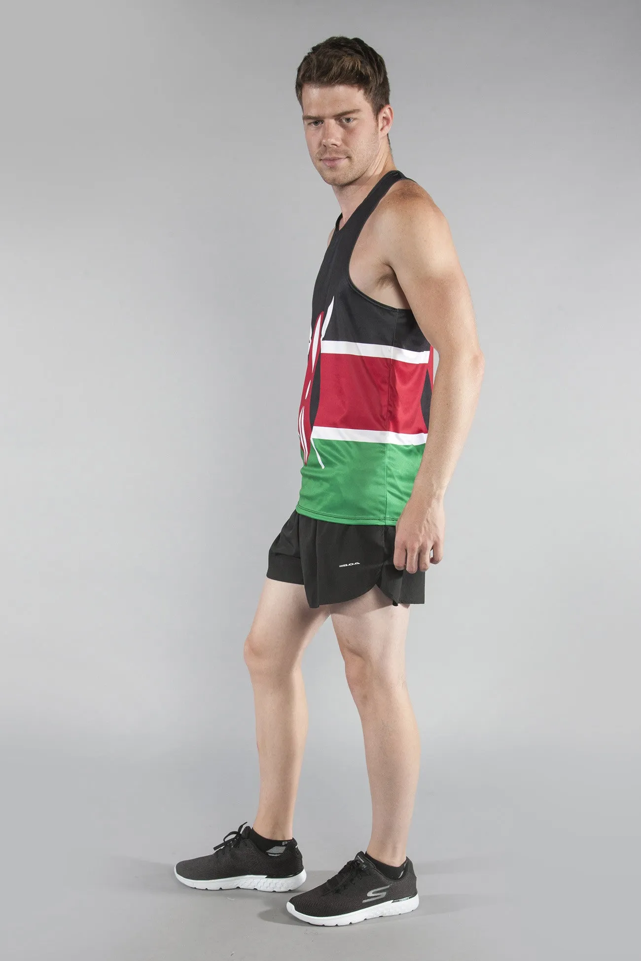 Men's Competitor Lite Printed Singlet [J-L] - Kenya