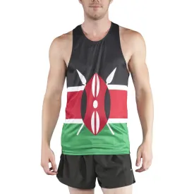 Men's Competitor Lite Printed Singlet [J-L] - Kenya