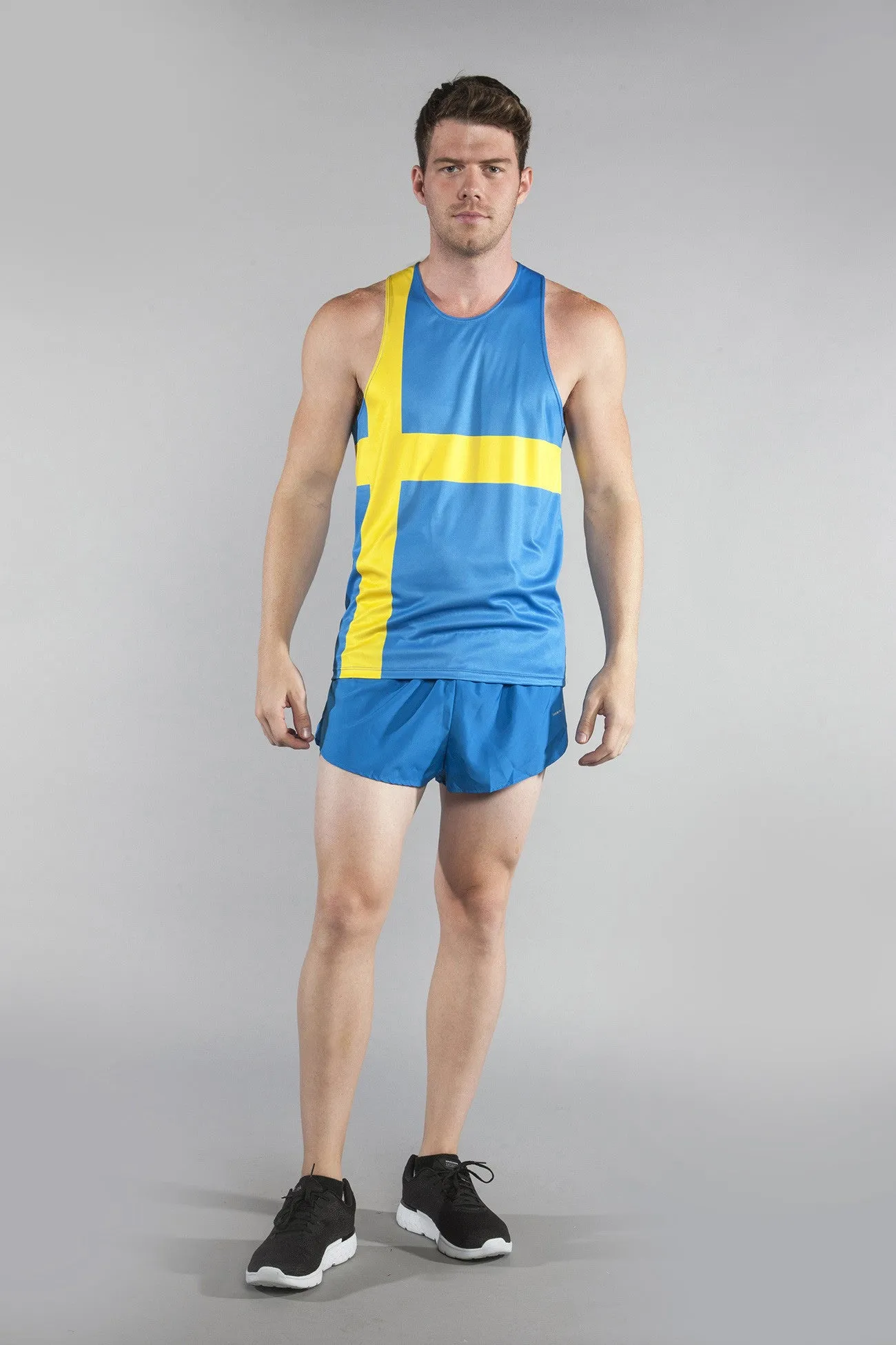 Men's Competitor Lite Printed Singlet [S-T] - Sweden