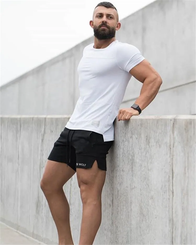 Men's Paneled Hem Shorts