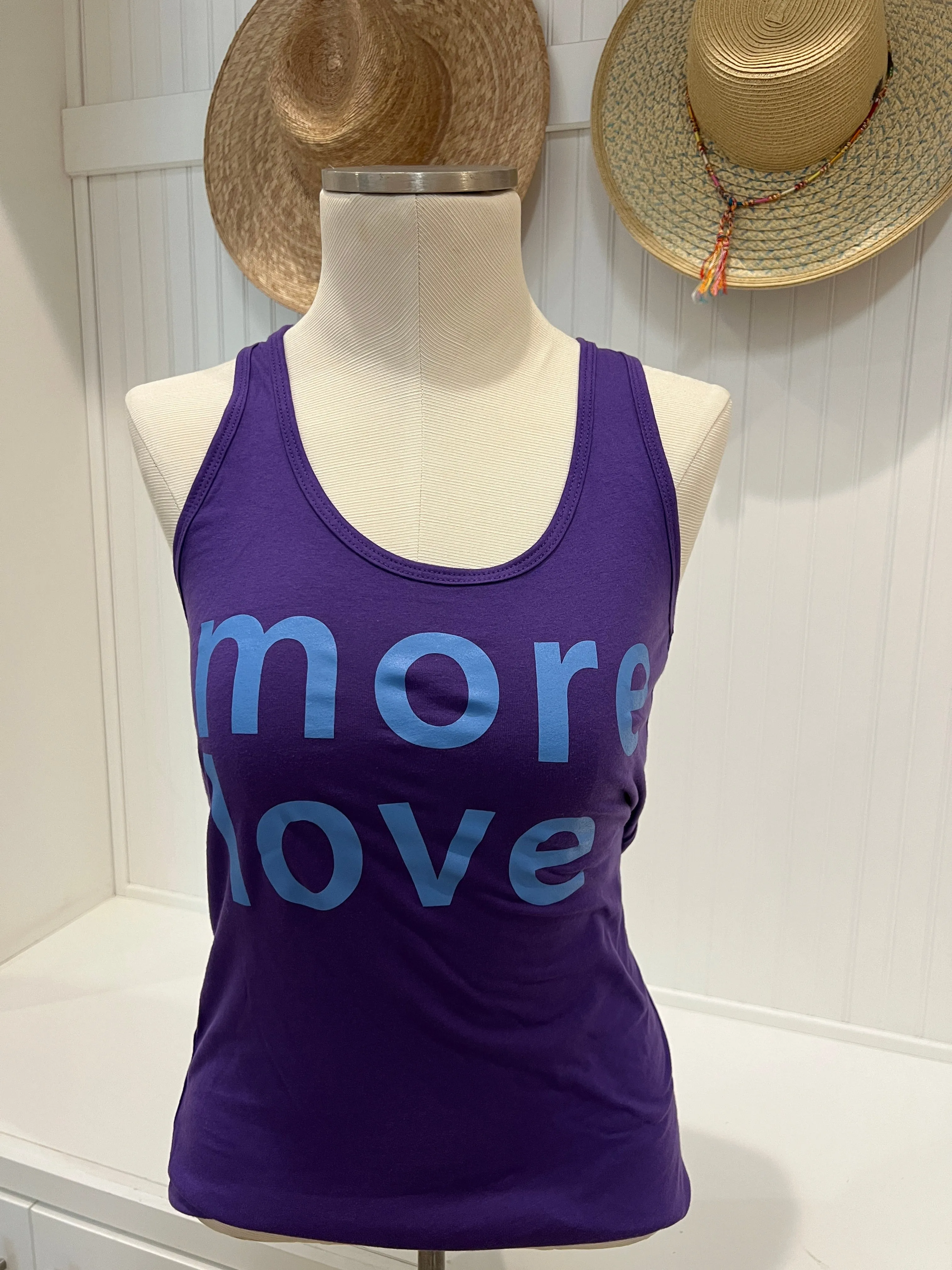 MORE LOVE Racer Tank