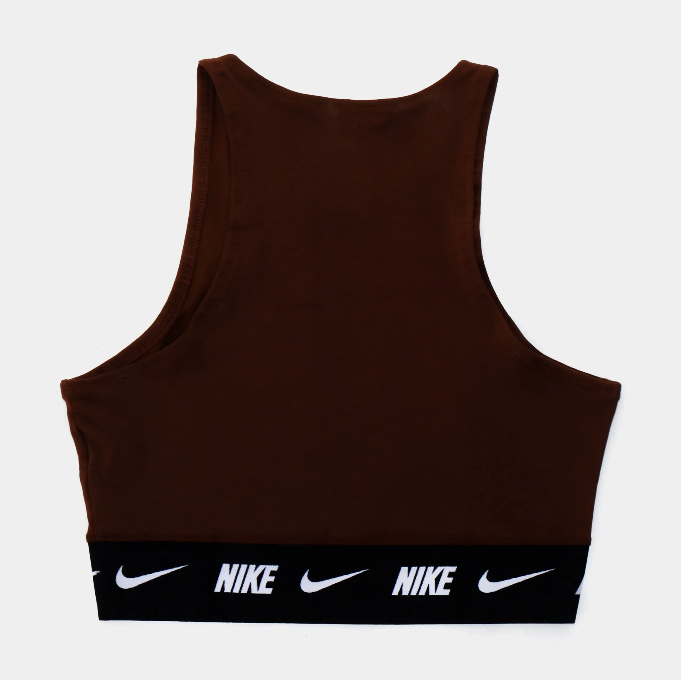 NSW Crop Tape Top Womens Top (Brown)