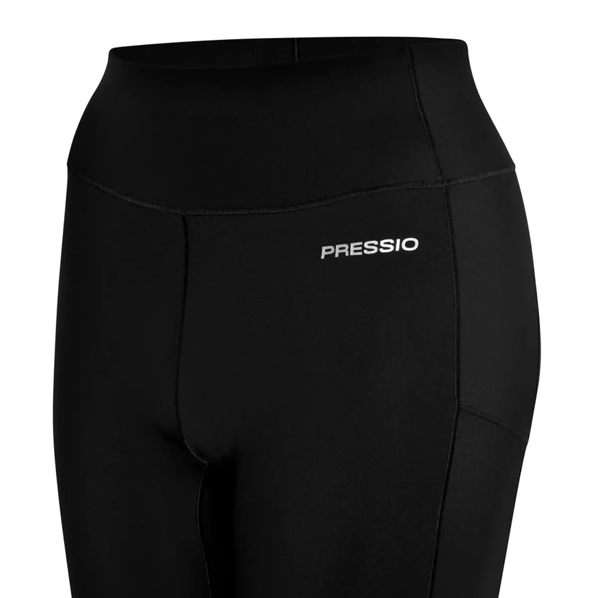 Pressio Eco-Life Half Tight | Low-Rise Womens | Black