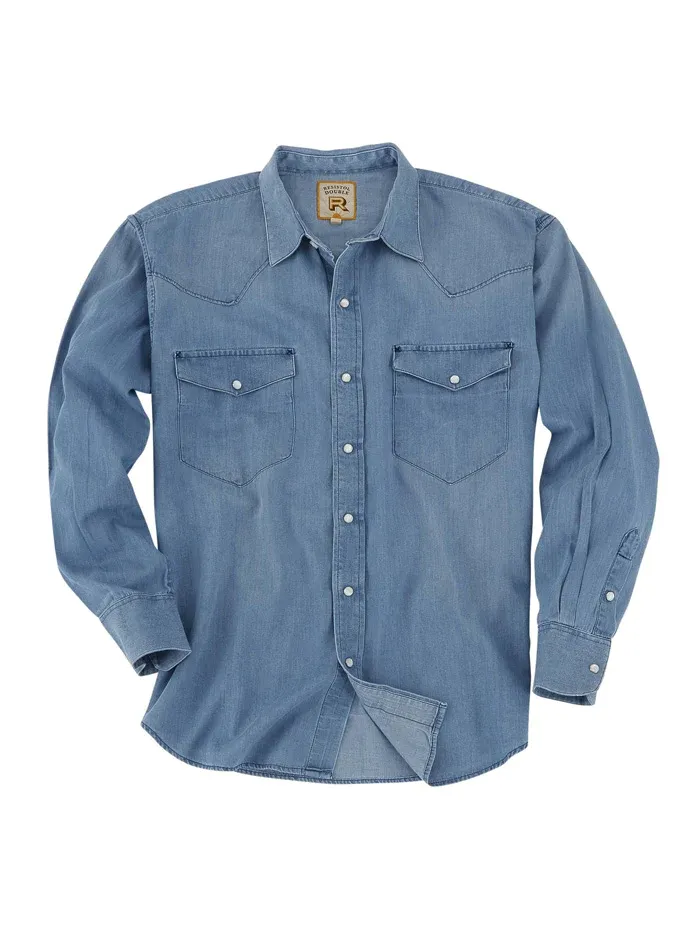 Resistol Men's Rawlins Light Denim Shirt