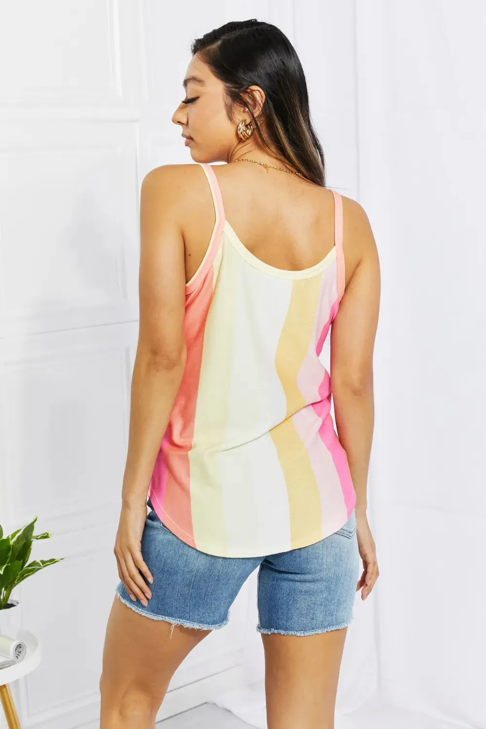 Saltwater Taffy Vertical Stripe Tank