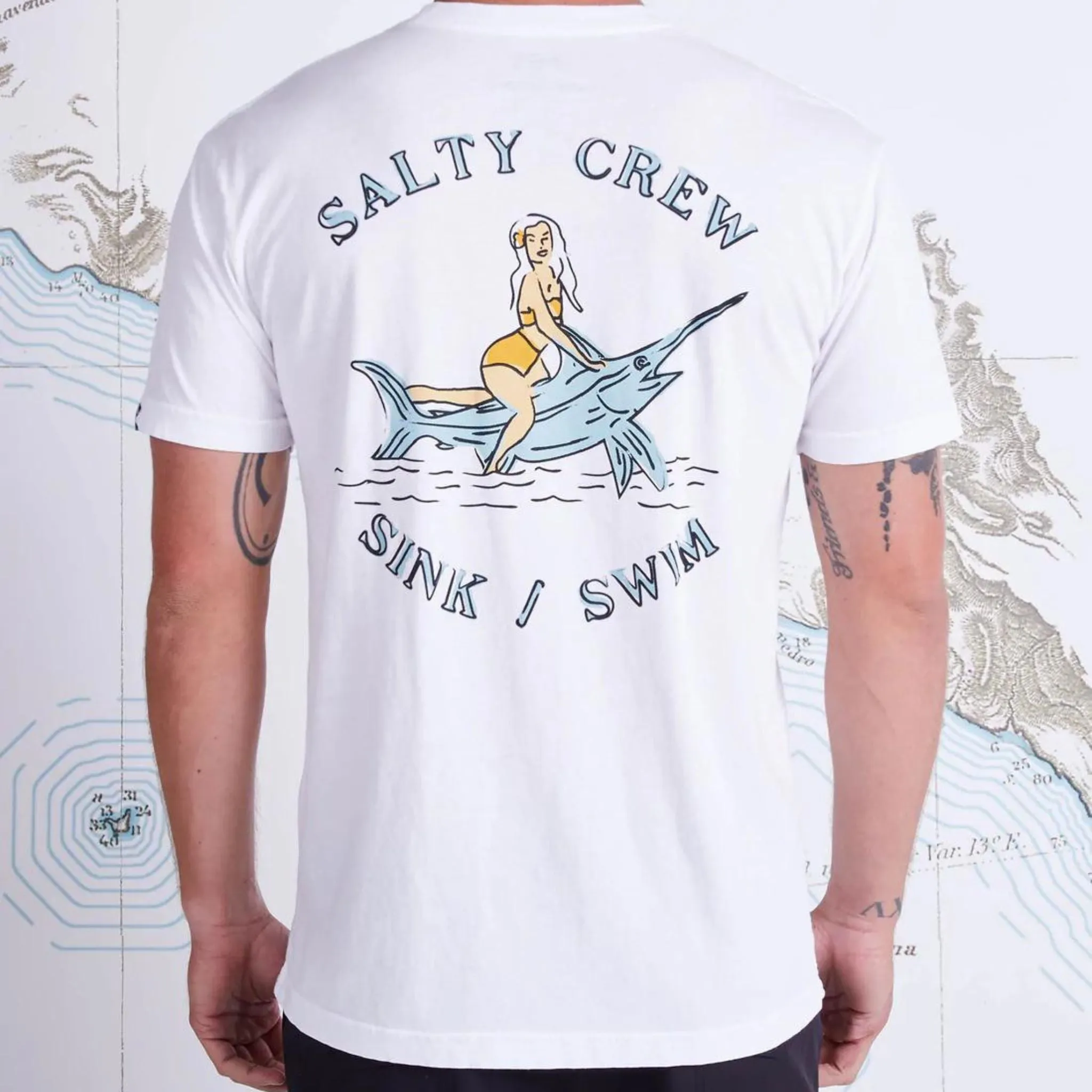 Salty Crew Siren Garment Dye S/S Tee