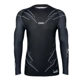 Scratch Compression Rashguard Long Sleeve Shirts