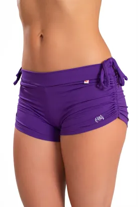 Side String Shorts, Deep Purple