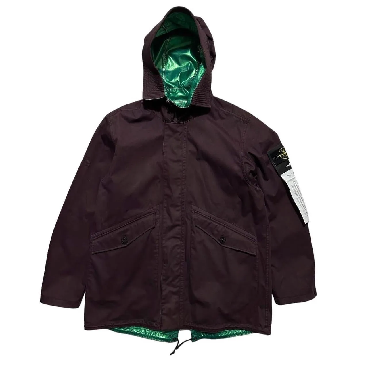 Stone Island Raso Gommato Reversible Jacket