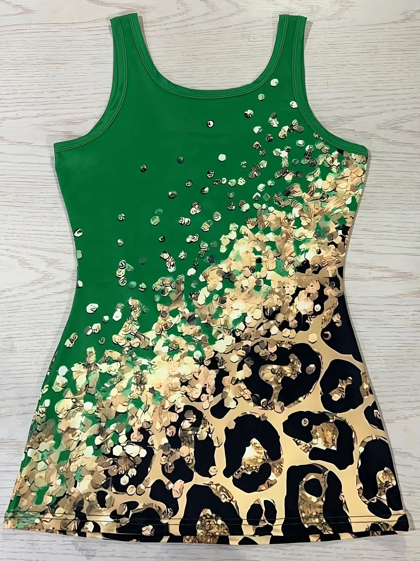 Stylish Leopard Print Tank Top for Womens Summer Wardrobe