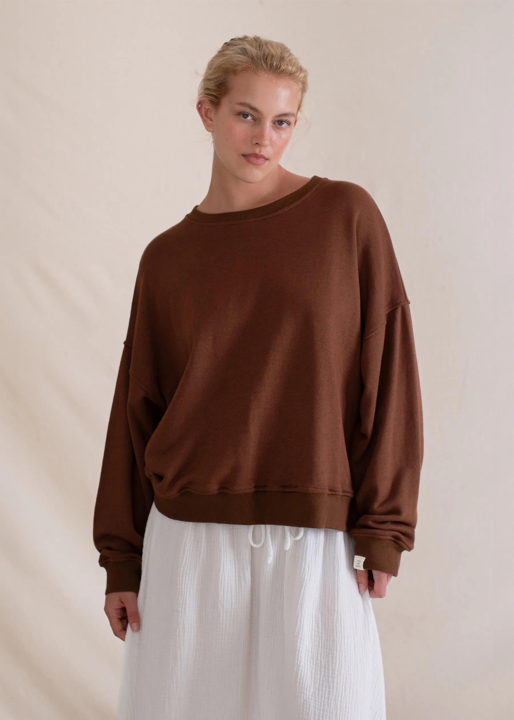 Sunday Sweatshirt Nutmeg