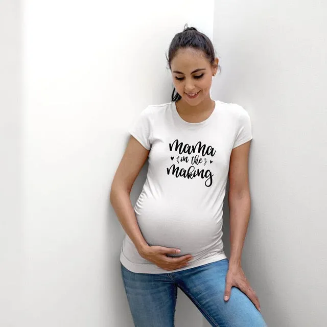 Trendy Pregnant Moms To Be Funny T-Shirts