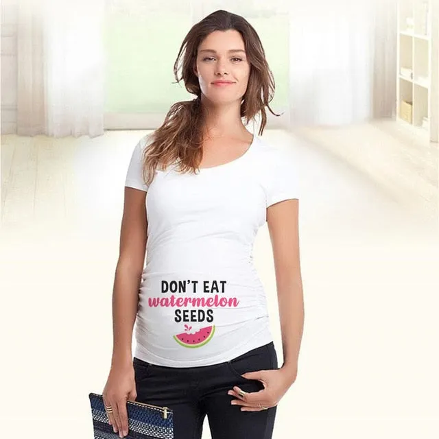 Trendy Pregnant Moms To Be Funny T-Shirts