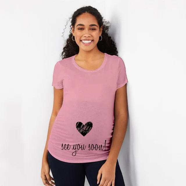 Trendy Pregnant Moms To Be Funny T-Shirts