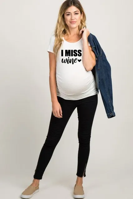 Trendy Pregnant Moms To Be Funny T-Shirts