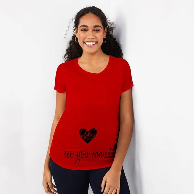 Trendy Pregnant Moms To Be Funny T-Shirts