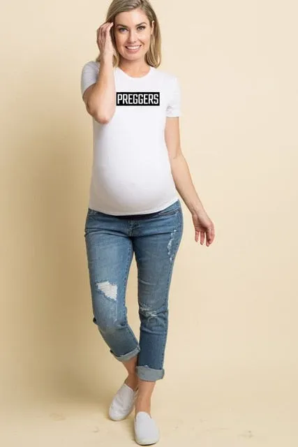 Trendy Pregnant Moms To Be Funny T-Shirts