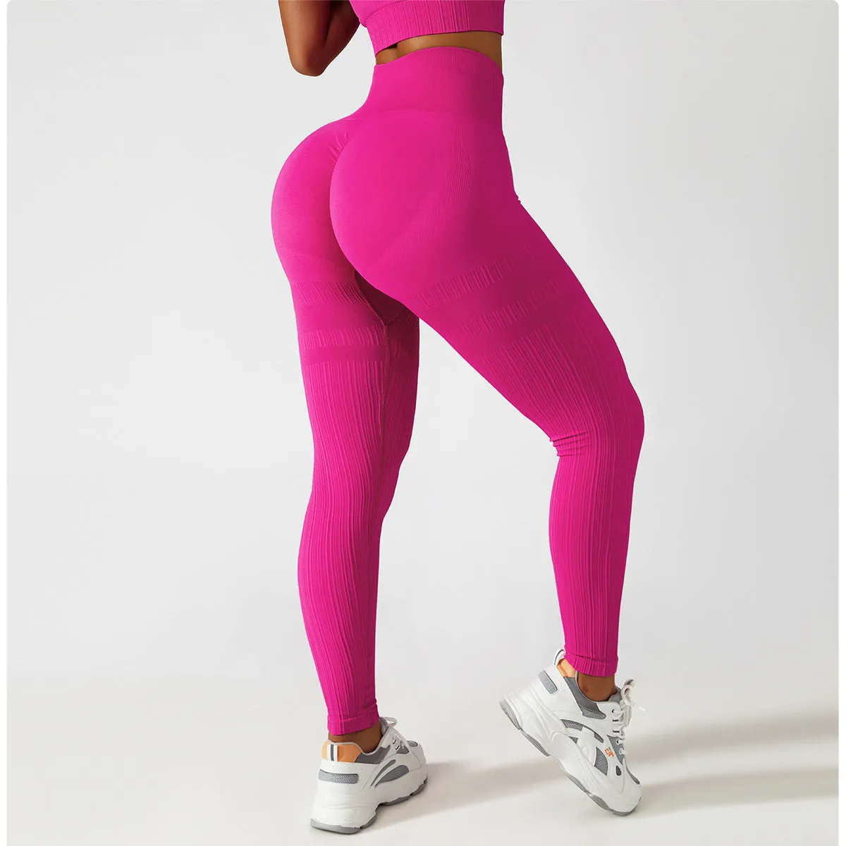 Wholesale Stretch Fitness Push Up Leggings